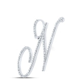 5/8CTW-DIA P1 INITIAL "N" GIFT PENDANT